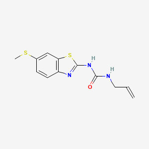 1-Allyl-3-(6-(methylthio)benzo[d]thiazol-2-yl)urea