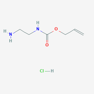 molecular formula C9H18N2O2 B2388864 Allyl (2-aminoethyl)carbamate hydrochloride CAS No. 1049722-41-9