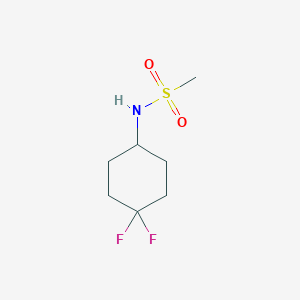 molecular formula C7H13F2NO2S B2388865 N-(4,4-二氟环己基)甲磺酰胺 CAS No. 1585973-42-7