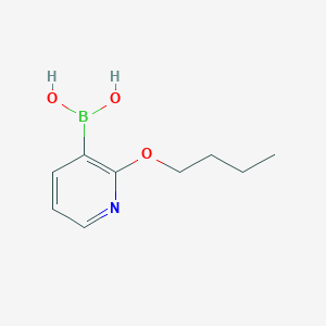 molecular formula C9H14BNO3 B2388880 2-Butoxypyridine-3-boronic acid CAS No. 1987879-23-1