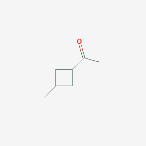 molecular formula C7H12O B2388964 1-(3-メチルシクロブチル)エタノン CAS No. 89896-76-4