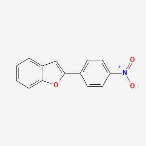 molecular formula C14H9NO3 B2388976 2-(4-Nitrophenyl)-1-benzofuran CAS No. 787-64-4