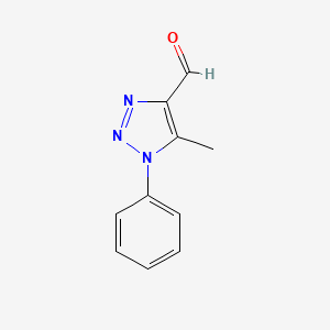 5-methyl-1-phenyl-1H-1,2,3-triazole-4-carbaldehyde