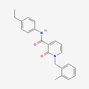 N-(4-ethylphenyl)-1-(2-methylbenzyl)-2-oxo-1,2-dihydropyridine-3-carboxamide