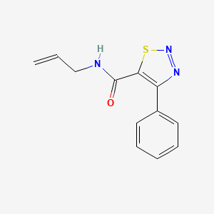 N-allyl-4-phenyl-1,2,3-thiadiazole-5-carboxamide