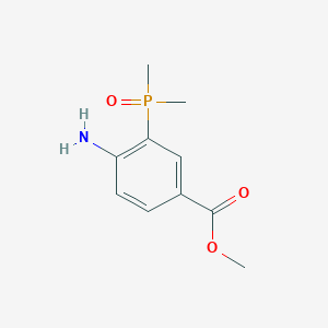 Methyl 4-amino-3-dimethylphosphorylbenzoate