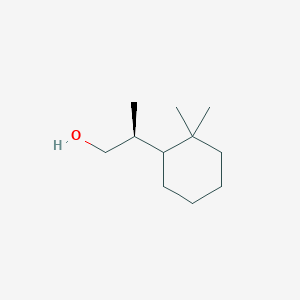 molecular formula C11H22O B2389184 (2S)-2-(2,2-Dimethylcyclohexyl)propan-1-ol CAS No. 2248217-00-5