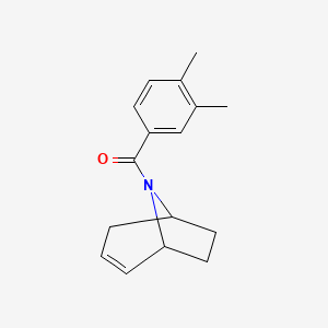 (1R,5S)-8-azabicyclo[3.2.1]oct-2-en-8-yl(3,4-dimethylphenyl)methanone