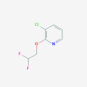 Pyridine, 3-chloro-2-(2,2-difluoroethoxy)-