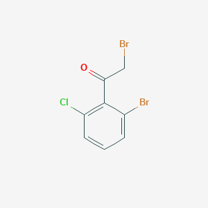 2-Bromo-6-chlorophenacyl bromide