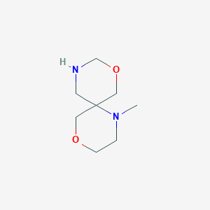 1-Methyl-4,8-dioxa-1,10-diazaspiro[5.5]undecane