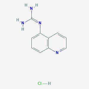 1-(Quinolin-5-yl)guanidine hydrochloride