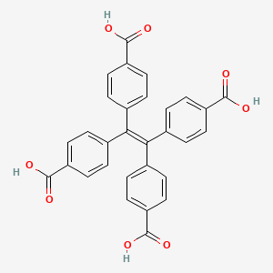 molecular formula C30H20O8 B2389416 1,1,2,2-乙烯四基四苯甲酸 CAS No. 1351279-73-6