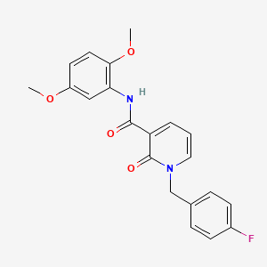 N-(2,5-dimethoxyphenyl)-1-(4-fluorobenzyl)-2-oxo-1,2-dihydropyridine-3-carboxamide
