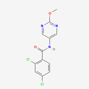 2,4-dichloro-N-(2-methoxypyrimidin-5-yl)benzamide