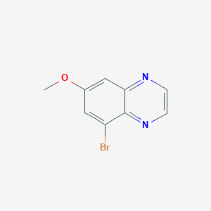 5-Bromo-7-methoxyquinoxaline