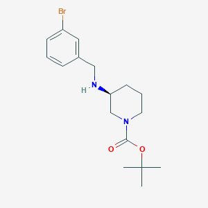 (S)-tert-Butyl 3-((3-bromobenzyl)amino)piperidine-1-carboxylate