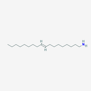 molecular formula C18H37N B238952 9-十八烯基胺 CAS No. 1838-19-3