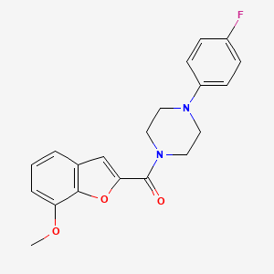 (4-(4-Fluorophenyl)piperazin-1-yl)(7-methoxybenzofuran-2-yl)methanone