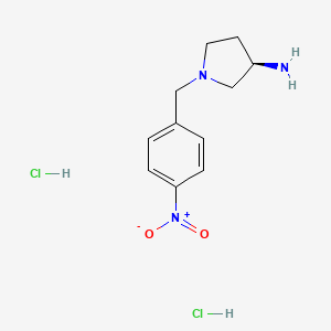 (R)-1-(4-Nitrobenzyl)pyrrolidin-3-amine dihydrochloride