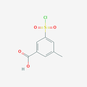 B2389665 3-Chlorosulfonyl-5-methylbenzoic acid CAS No. 191483-49-5