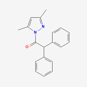 1-(3,5-Dimethylpyrazol-1-yl)-2,2-diphenylethanone