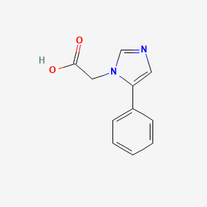2-(5-phenyl-1H-imidazol-1-yl)acetic acid