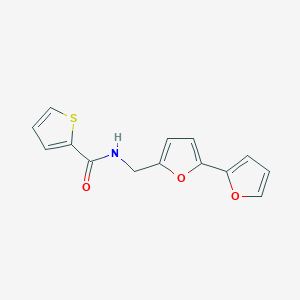 N-([2,2'-bifuran]-5-ylmethyl)thiophene-2-carboxamide