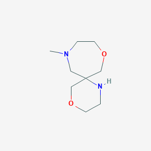 8-Methyl-4,11-dioxa-1,8-diazaspiro[5.6]dodecane