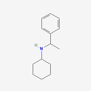 molecular formula C14H21N B2389988 N-(1-phenylethyl)cyclohexanamine CAS No. 116692-81-0