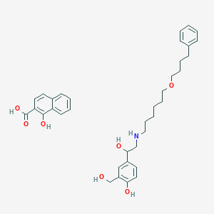 molecular formula C36H45NO7 B000239 沙美特罗辛酸盐 CAS No. 94749-08-3