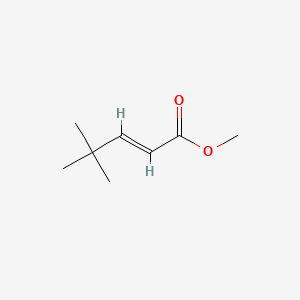 molecular formula C8H14O2 B2390023 Methyl (2E)-4,4-dimethyl-2-pentenoate CAS No. 20664-51-1