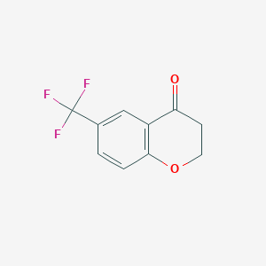 molecular formula C10H7F3O2 B2390118 6-(Trifluoromethyl)chroman-4-one CAS No. 1122410-37-0