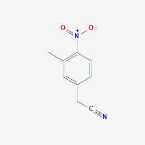 B2390148 2-(3-Methyl-4-nitrophenyl)acetonitrile CAS No. 119713-11-0