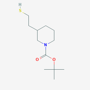 B2390151 tert-Butyl 3-(2-mercaptoethyl)piperidine-1-carboxylate CAS No. 1420866-00-7