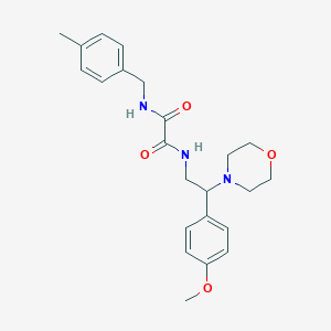 N1-(2-(4-methoxyphenyl)-2-morpholinoethyl)-N2-(4-methylbenzyl)oxalamide