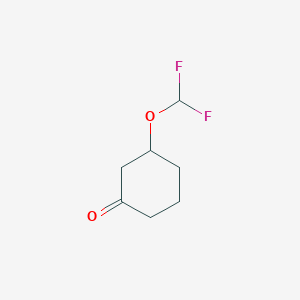3-(Difluoromethoxy)cyclohexan-1-one