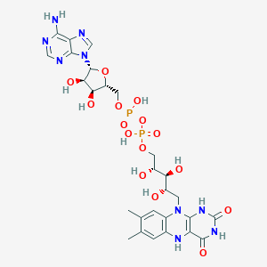 molecular formula C27H35N9O15P2 B239019 Dihydroflavine-adenine dinucleotide CAS No. 1910-41-4