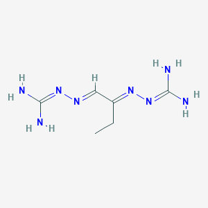 molecular formula C16H8O2 B239026 Ethylglyoxal bis(guanylhydrazone) CAS No. 1945-68-2