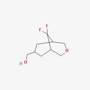 (9,9-Difluoro-3-oxabicyclo[3.3.1]nonan-7-yl)methanol