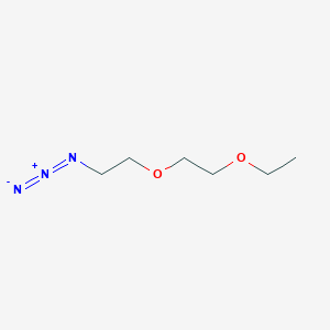 molecular formula C6H13N3O2 B2390416 [2-(2-Ethoxyethoxy)ethyl] azide CAS No. 215181-67-2