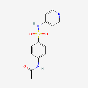 N-[4-(pyridin-4-ylsulfamoyl)phenyl]acetamide