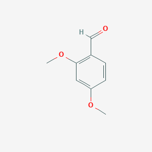 molecular formula C9H10O3 B023906 2,4-二甲氧基苯甲醛 CAS No. 613-45-6
