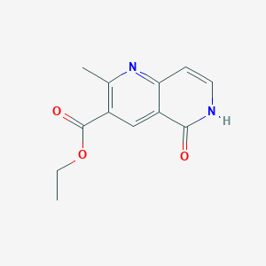 Ethyl 2-methyl-5-oxo-5,6-dihydro-1,6-naphthyridine-3-carboxylate