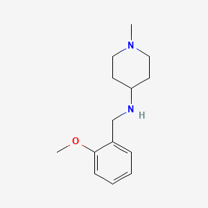 (2-Methoxy-benzyl)-(1-methyl-piperidin-4-yl)-amine