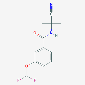 N-(1-cyano-1-methylethyl)-3-(difluoromethoxy)benzamide