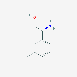 molecular formula C9H13NO B2390807 (R)-2-Amino-2-(m-tolyl)ethanol CAS No. 926292-63-9