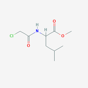 Methyl 2-[(chloroacetyl)amino]-4-methylpentanoate