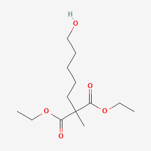 Diethyl 2-(5-hydroxypentyl)-2-methylmalonate
