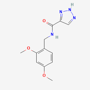 N-(2,4-dimethoxybenzyl)-1H-1,2,3-triazole-5-carboxamide